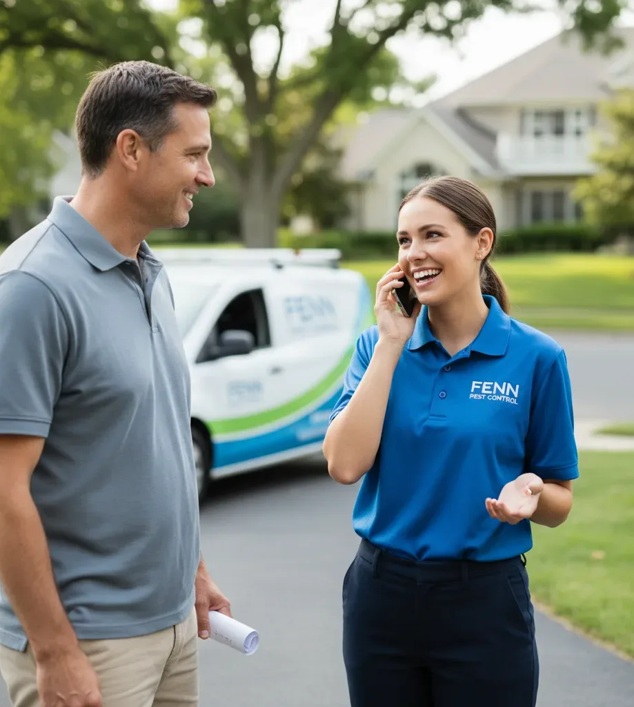 Fenn Pest Control customer support in Wheaton